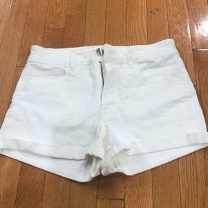 American eagle white shorts